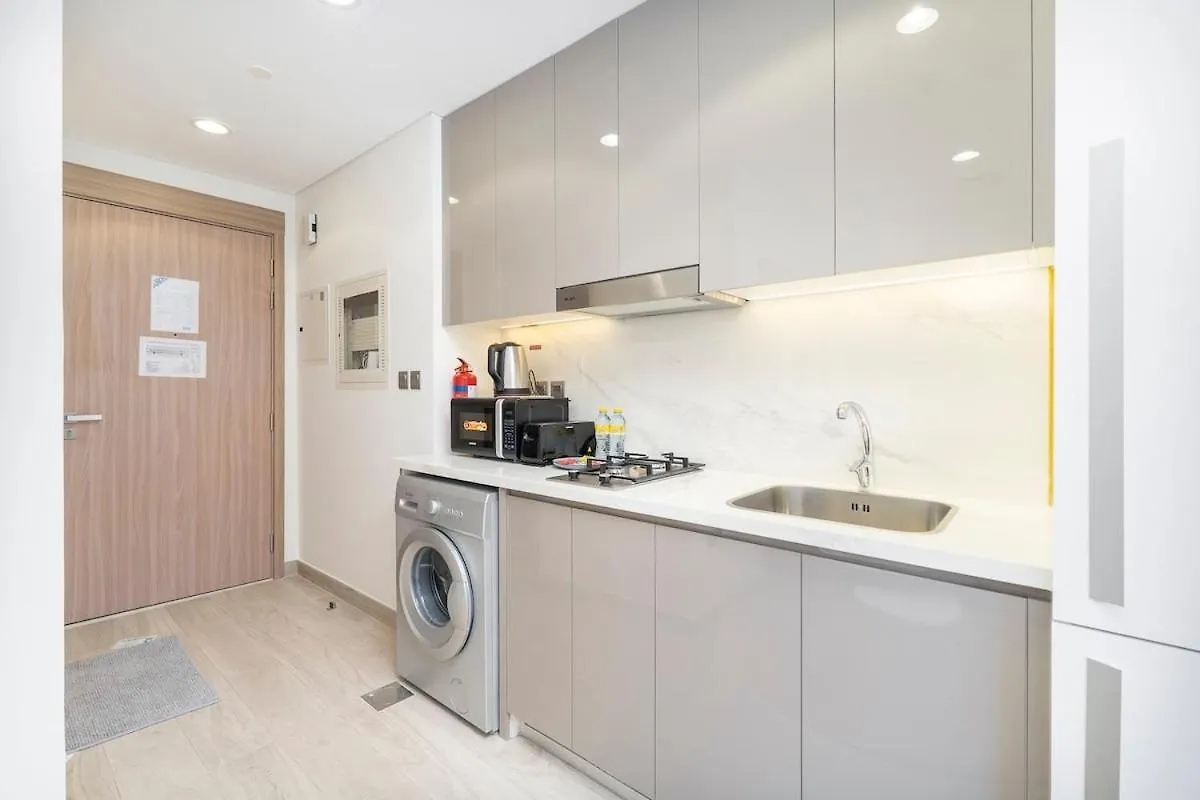 Lovable Studio With Street View At Azizi Riviera In Meydan One Apartment Dubai