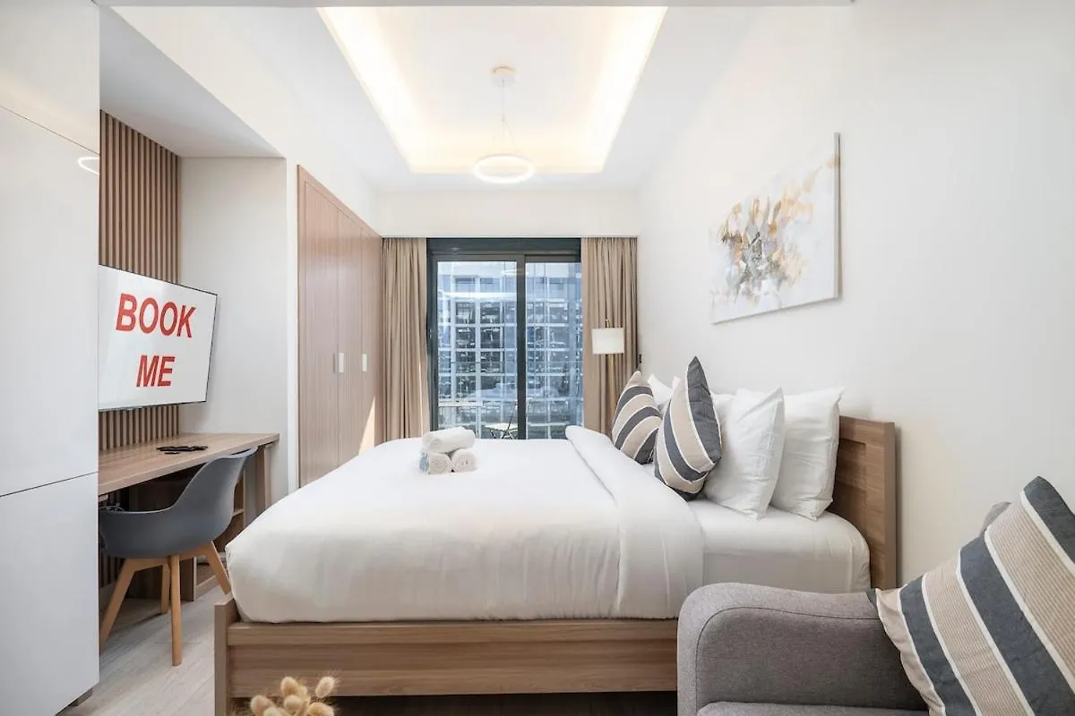 Lovable Studio With Street View At Azizi Riviera In Meydan One Apartment Dubai
