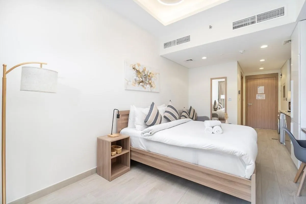 Lovable Studio With Street View At Azizi Riviera In Meydan One Apartment Dubai United Arab Emirates